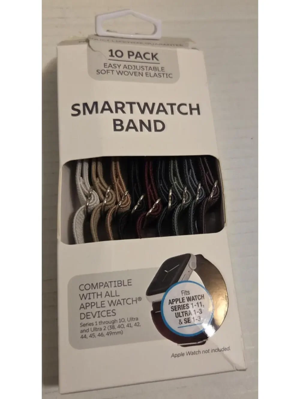 Apple Watch Bands {Adjustable Soft Woven Elastic}, Pk Of 10, NEW Open Box